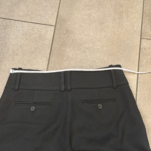 BCBG MaxAzria 100% Wool Black Wide Leg Pants Size 2 - Picture 9 of 10